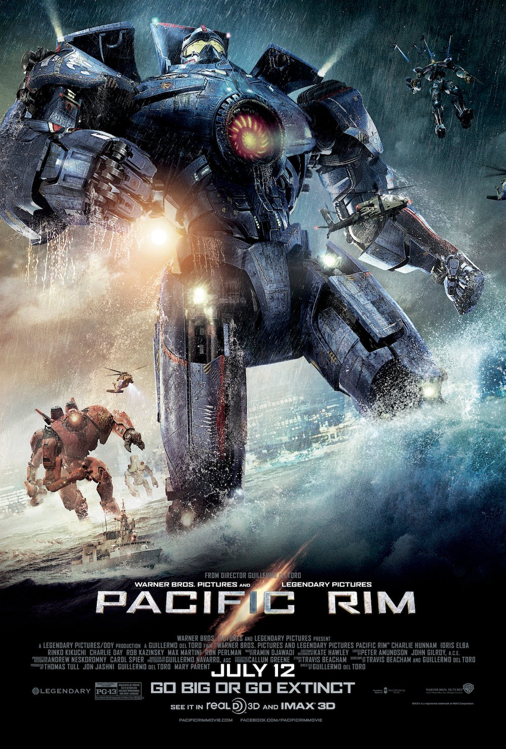 Guillermo del Toro’s Pacific Rim (2013) Movie Promo Hat