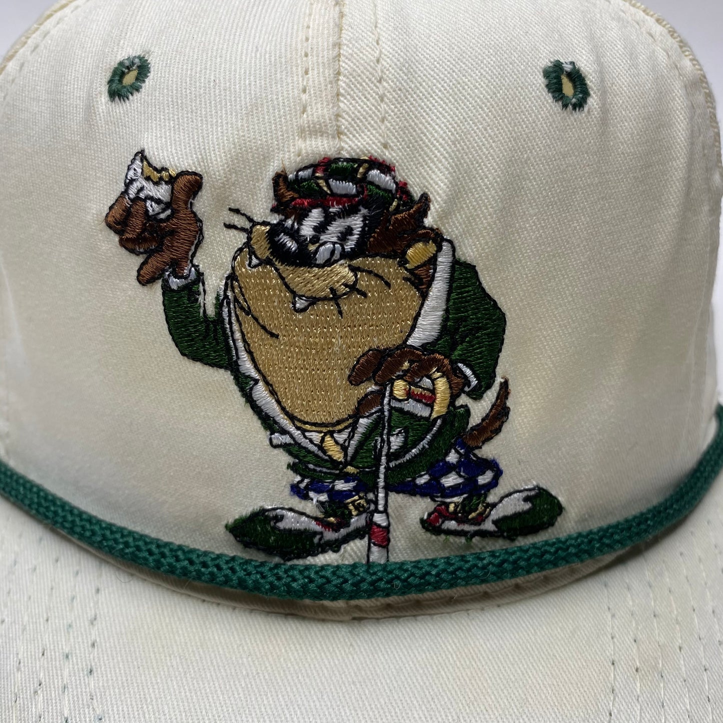 Vintage 90s Tasmanian Devil Taz Golf Acme Studios Hat