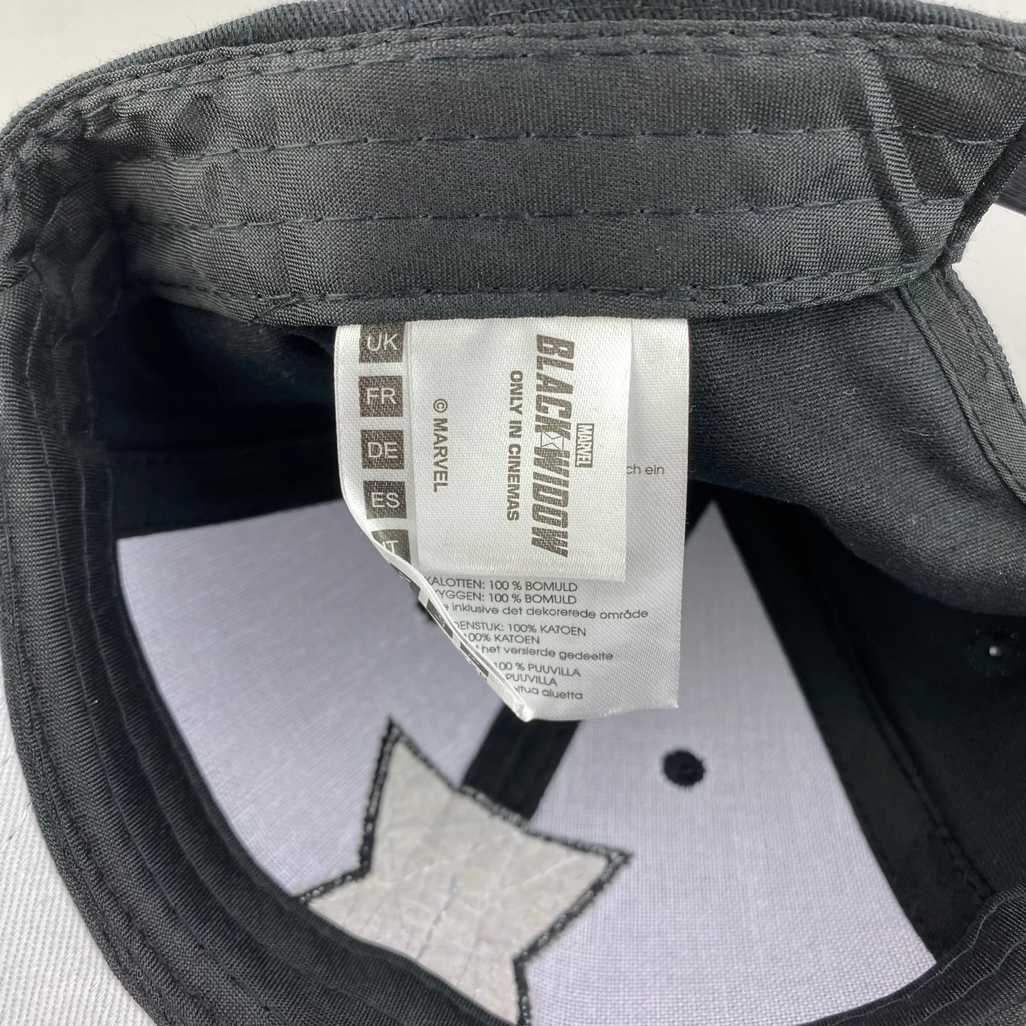Black Widow Marvel Movie Promo Hat