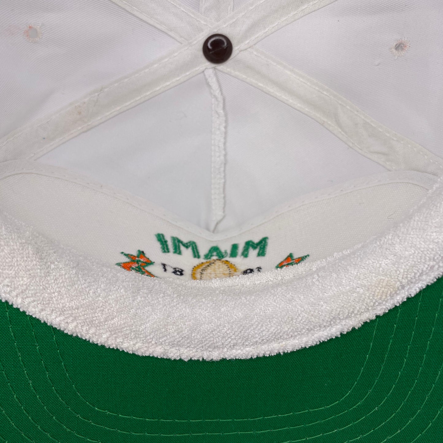 Vintage 1987 Miami Hurricanes National Champions Hat