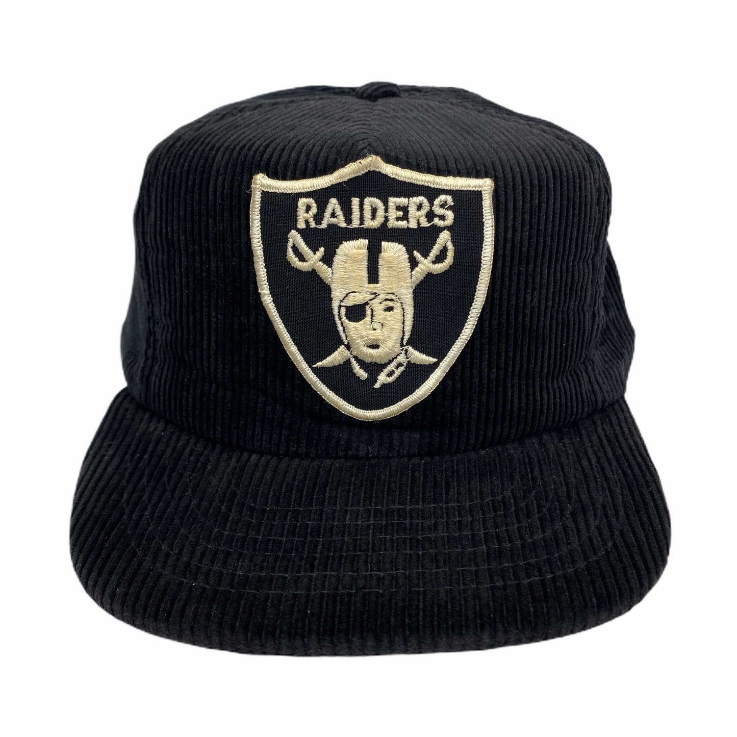 Vintage Los Angeles Raiders Corduroy Big Logo Hat