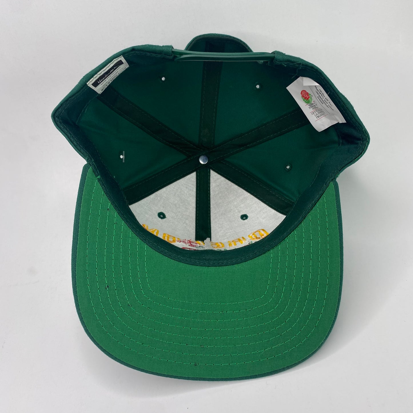Vintage 90s 1995 Oregon Ducks Rose Bowl Game College Football Hat