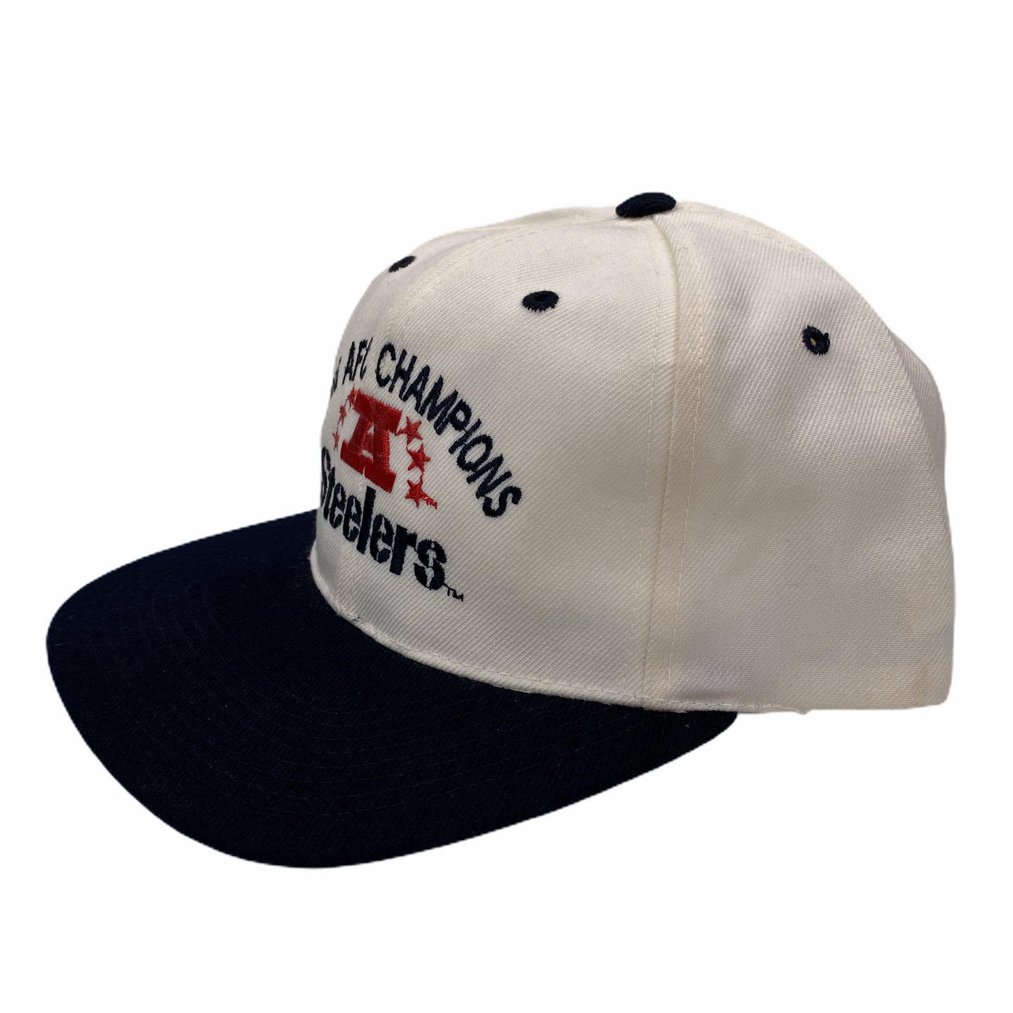 Vintage 1995 Pittsburgh Steelers AFC Champions Hat