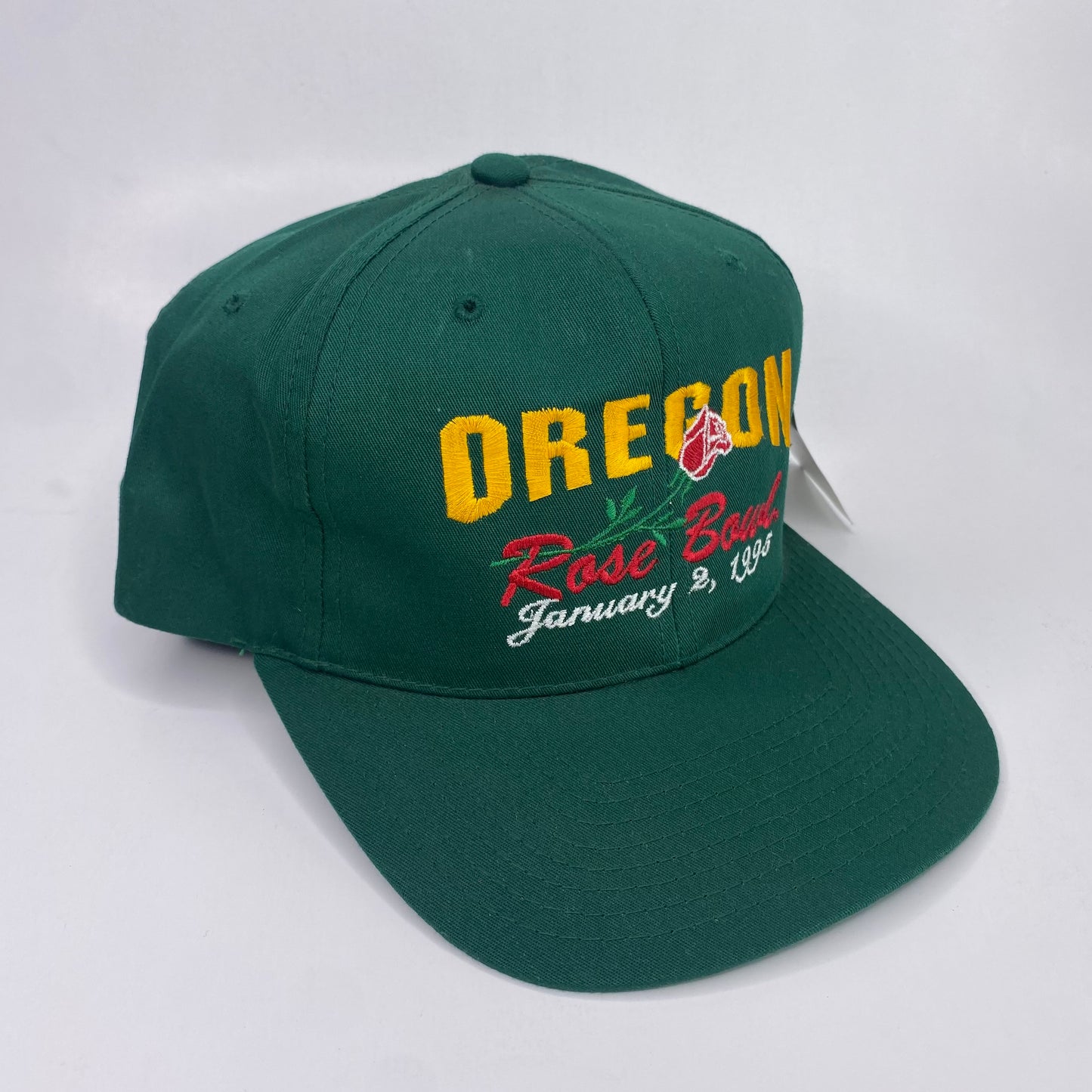 Vintage 90s 1995 Oregon Ducks Rose Bowl Game College Football Hat