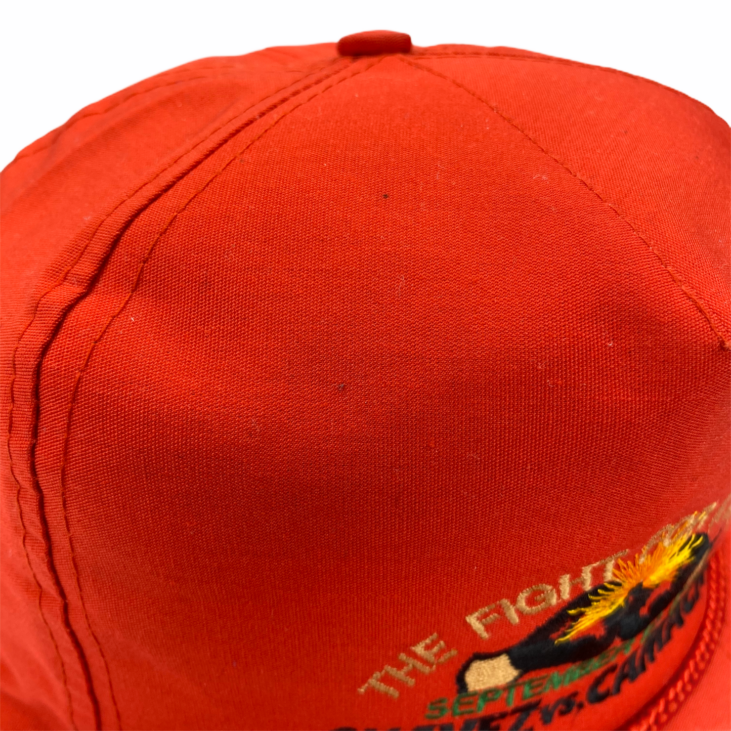 Vintage 1992 Julio Cesar Chavez vs Hector Macho Camacho Boxing Match Hat
