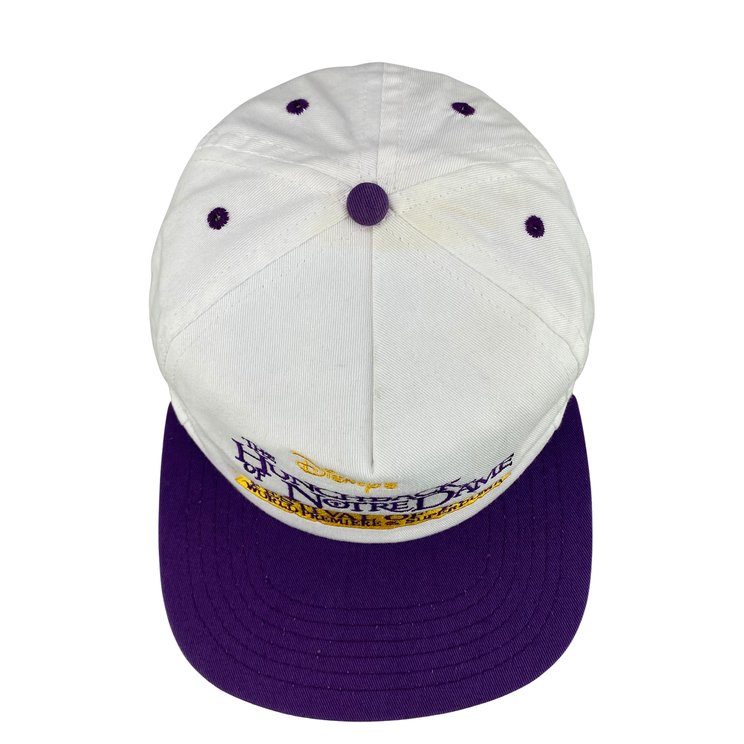 Vintage 90s The Hunchback of Notre Dame (1996) Disney Movie Promo Hat
