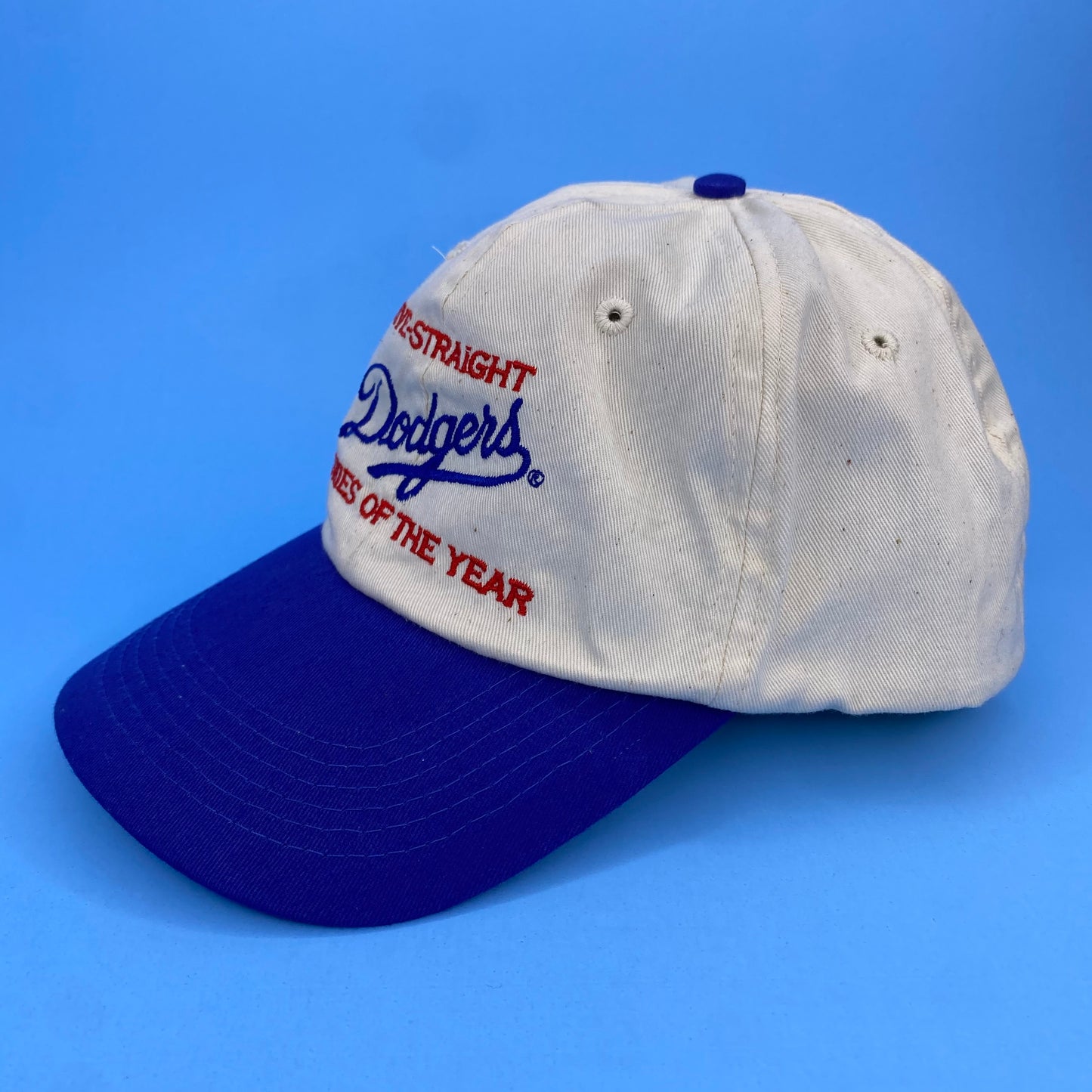 Vintage 90s LA Dodgers 5 Straight Rookie of the Year Hat