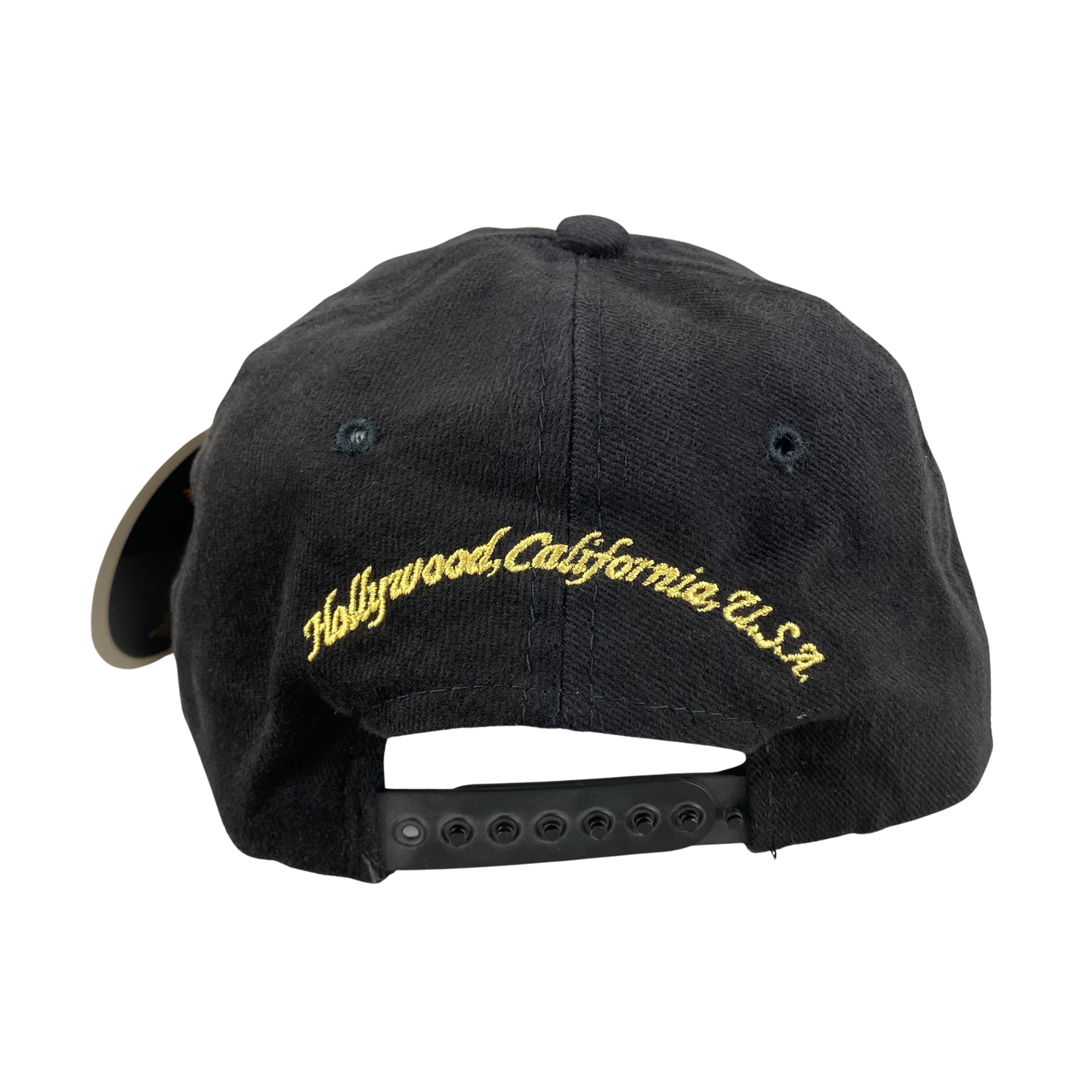 Vintage Pig N Whistle Hollywood California Hat - Black