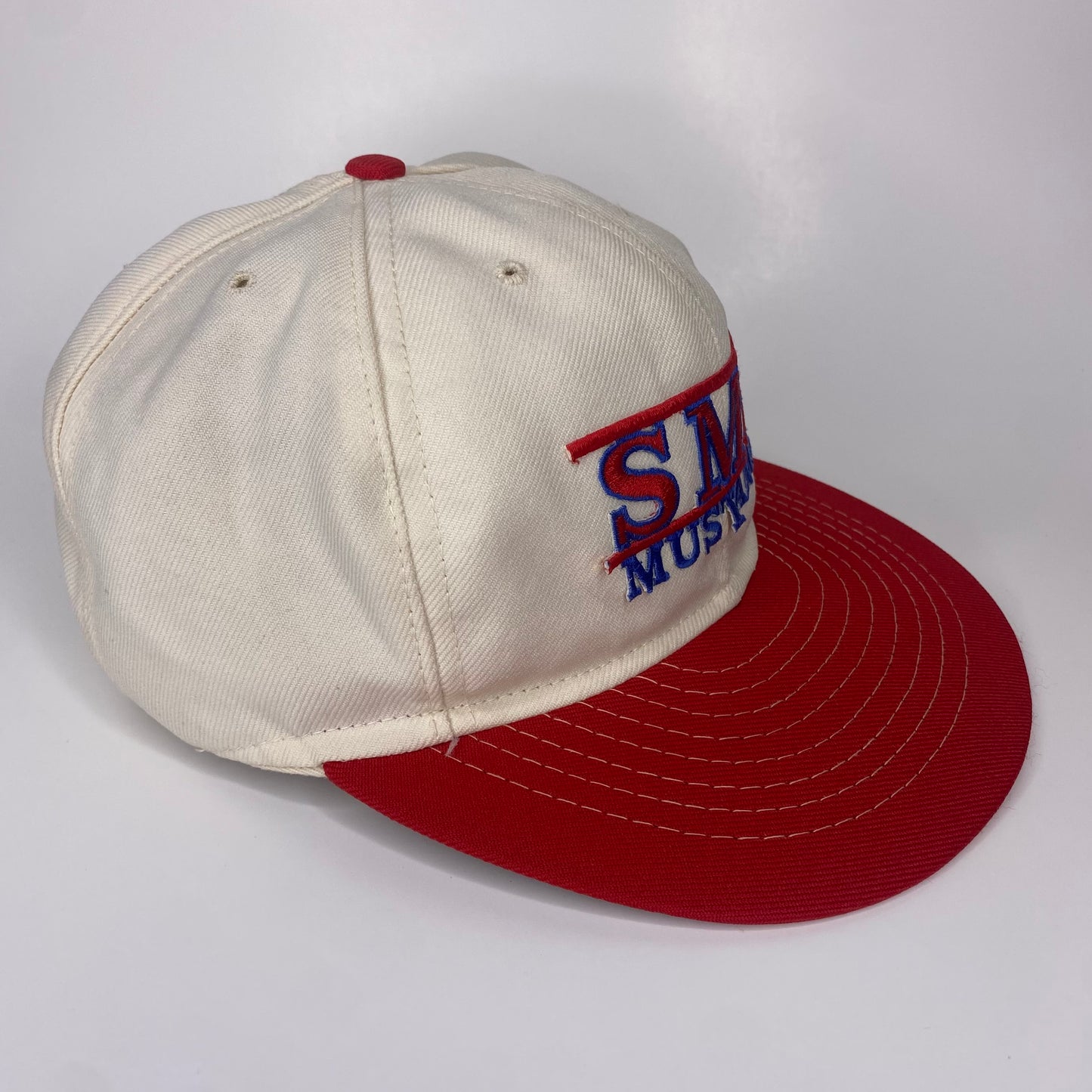 Vintage 90s Southern Methodist University SMU Mustangs Hat
