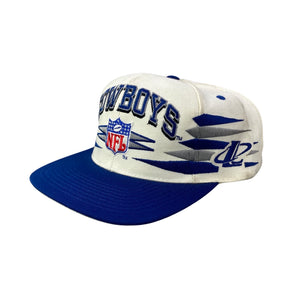 Vintage 90s Dallas Cowboys Football Diamond Logo Athletic Snapback Hat