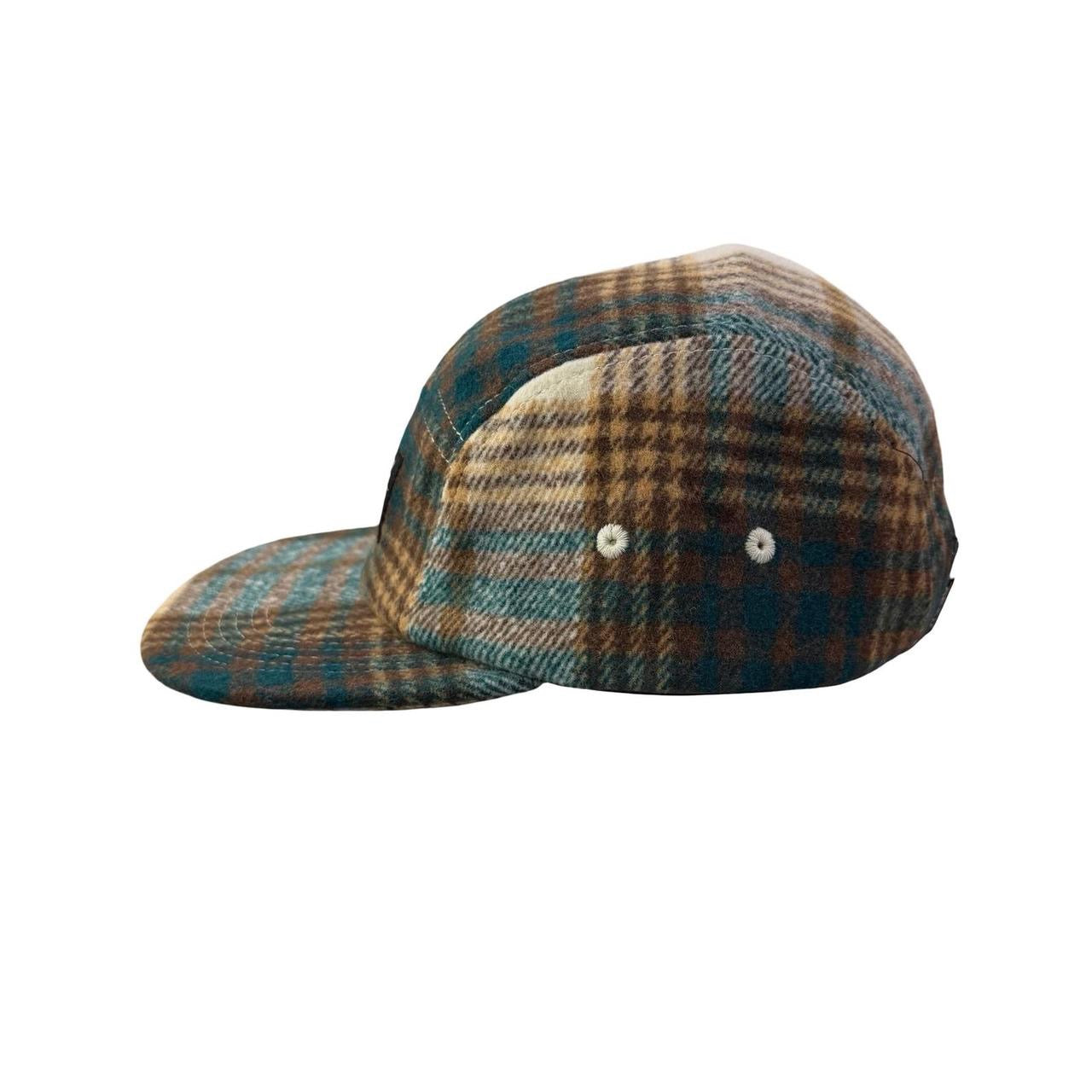 WESC We Are the Superlative Conspiracy 5 panel camper tweed Swedish hat
