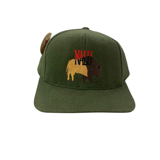 Vintage 90s NALU Hawaiian Buffalo Brand Hat