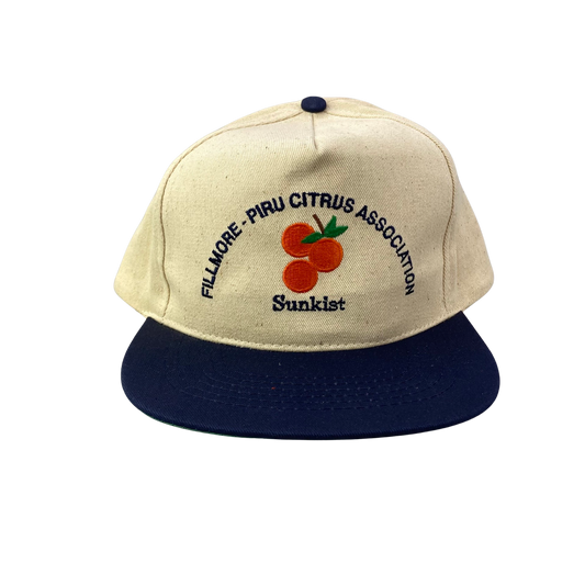 Vintage 90s Hat - Sunkist Fillmore Piru Citrus Association