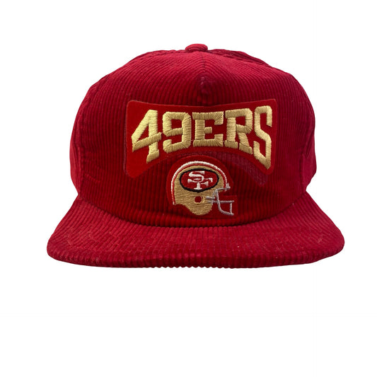 Vintage San Francisco 49ers New Era Corduroy Hat