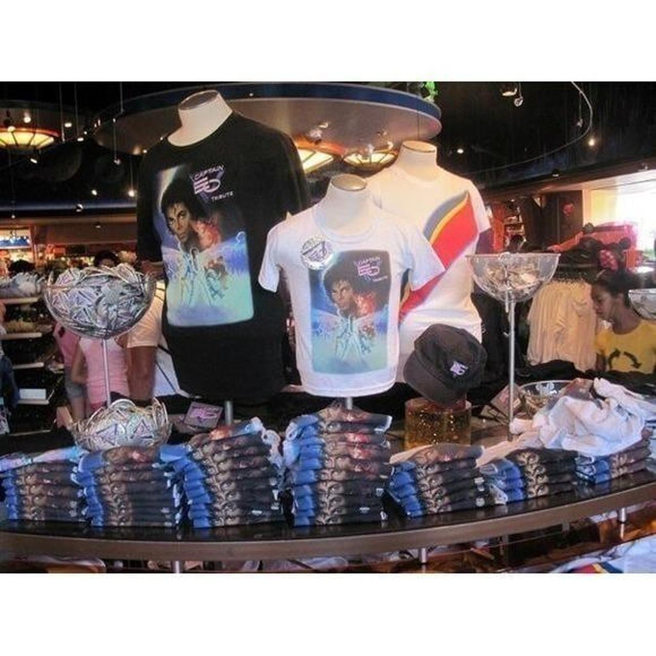 Michael Jackson Captain EO Tribute Disneyland Disney Parks Shirt XL