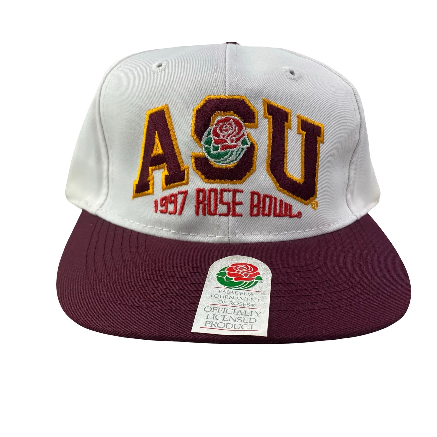 Vintage 90s 1997 Arizona St Sun Devils (ASU) Rose Bowl College Football Hat