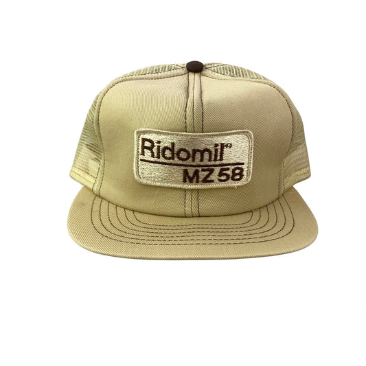 Vintage Ridomil MZ 58 Agriculture Farming Farm AG Trucker Hat