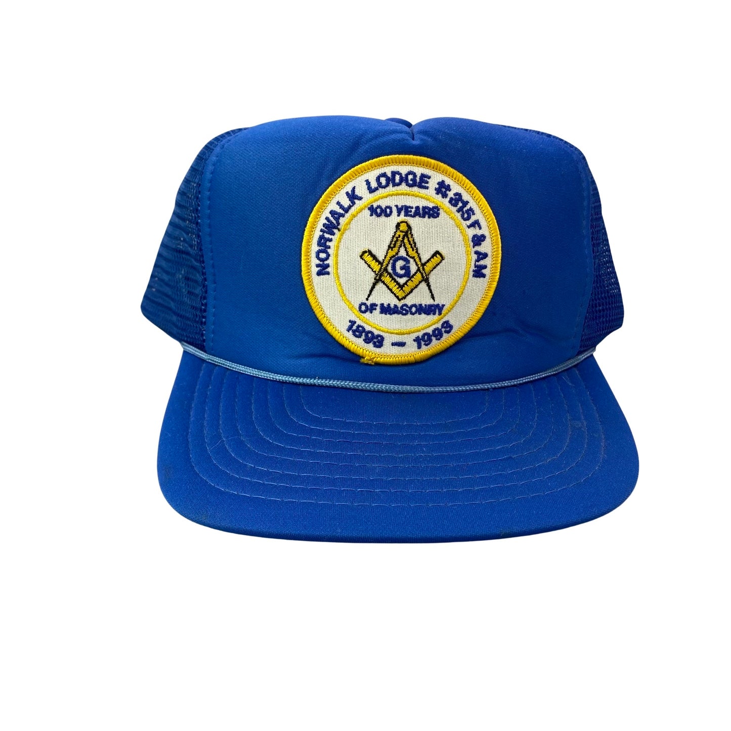 Vintage 90s Masons Norwalk Lodge Trucker Hat