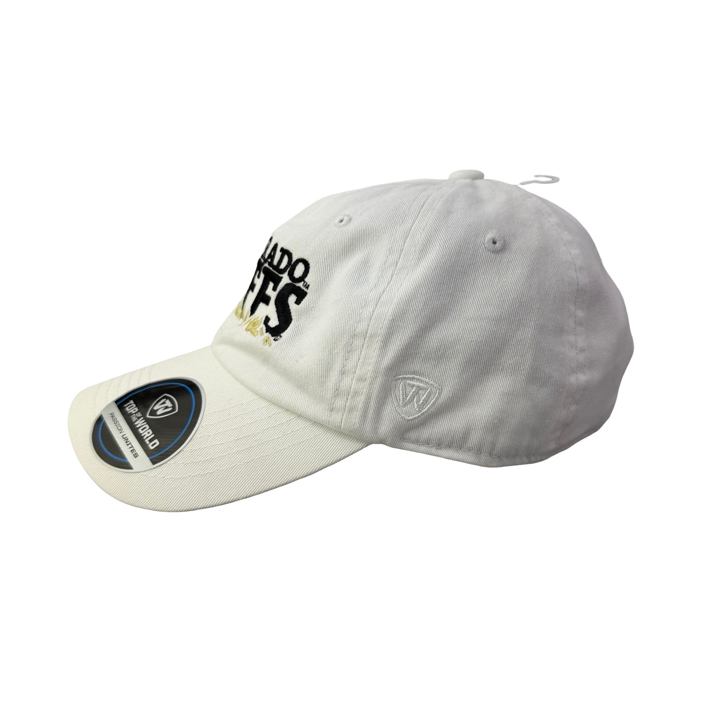 Colorado Buffaloes College Dad Hat - White