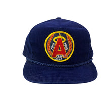 Load image into Gallery viewer, Vintage 80s 1985 California Angels Corduroy x 25th Anniversary Hat
