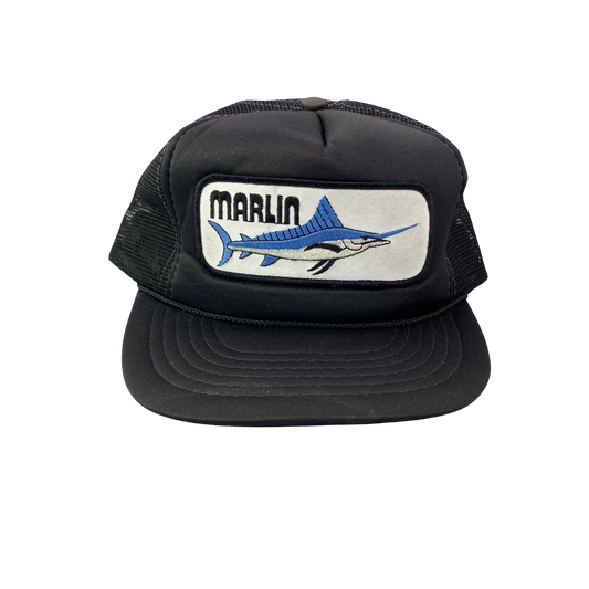 Vintage Trucker Hat - Marlin Fish