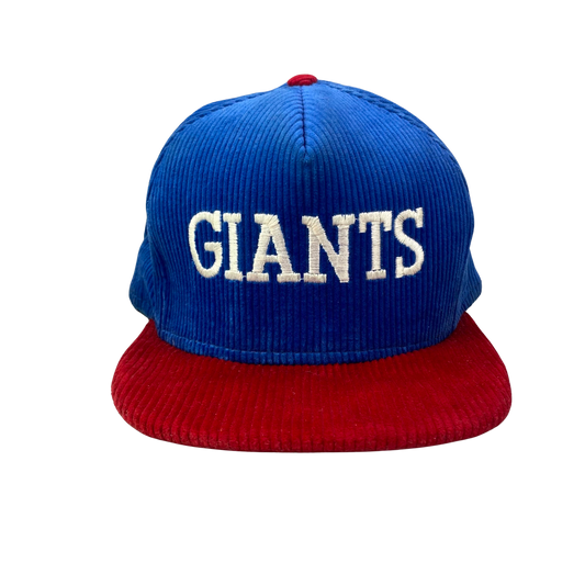 Vintage 90s New York Giants Corduroy Hat