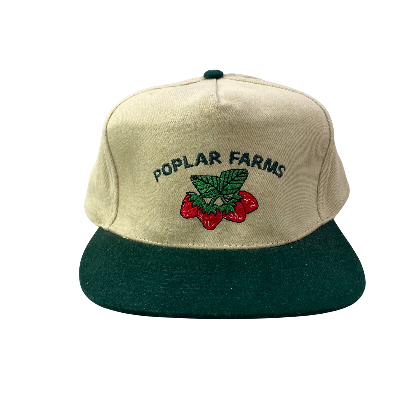 Vintage 90s Hat - Poplar Farms - A