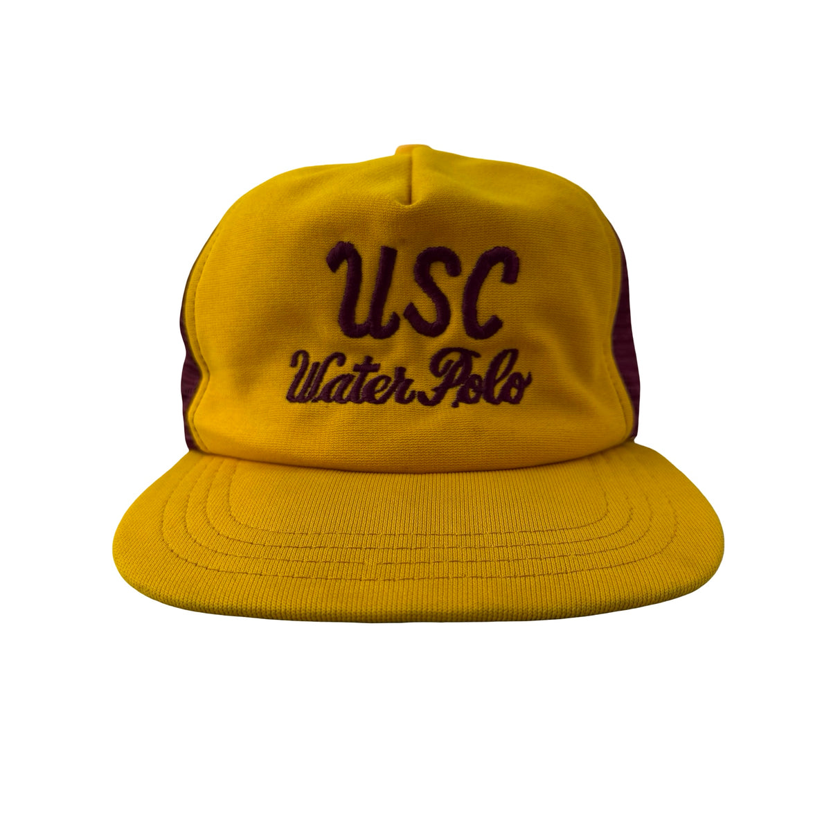 Vintage 70s 80s USC Trojans College Water Polo Trucker Hat