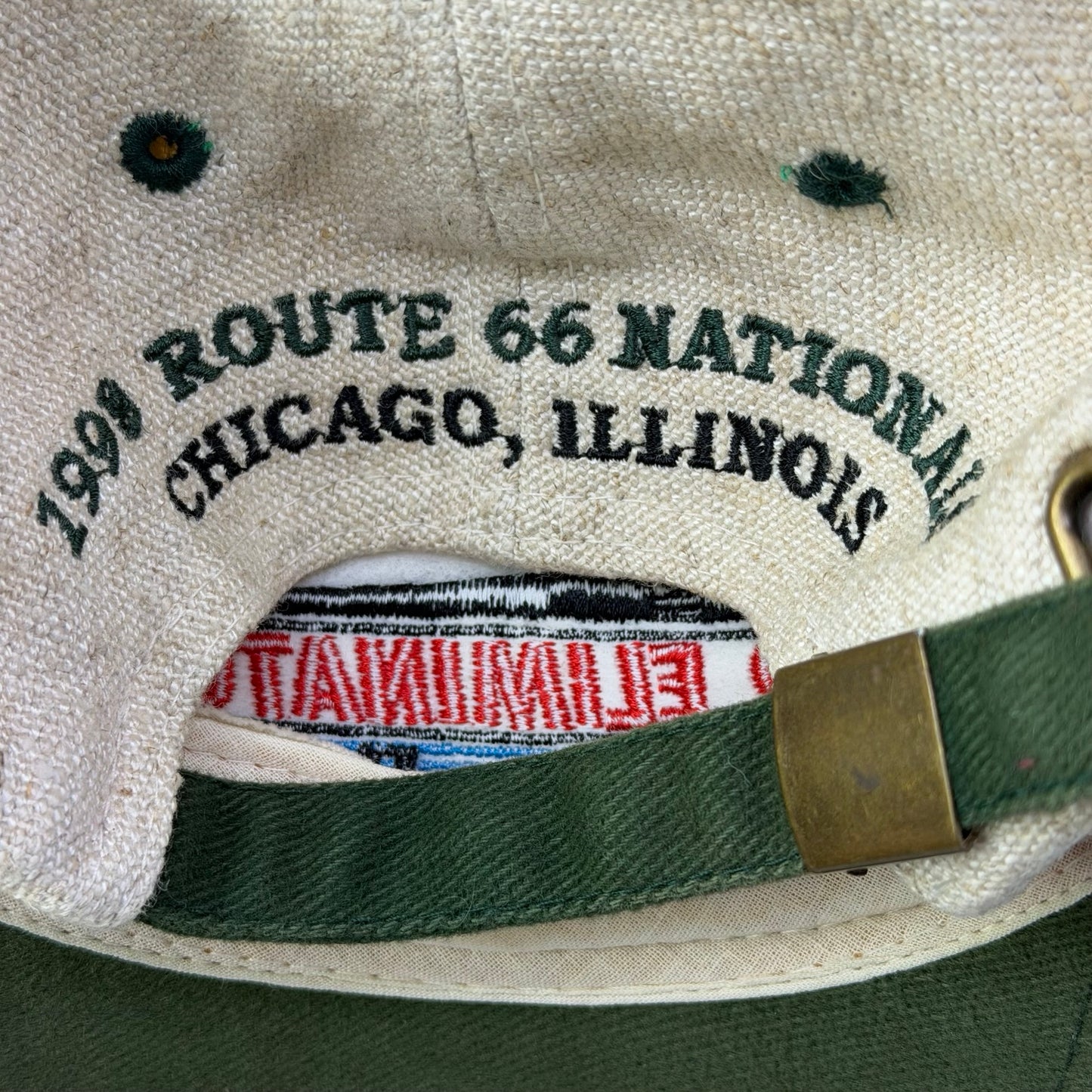 Vintage The Eliminator Club NHRA Route Racing Dad Hat