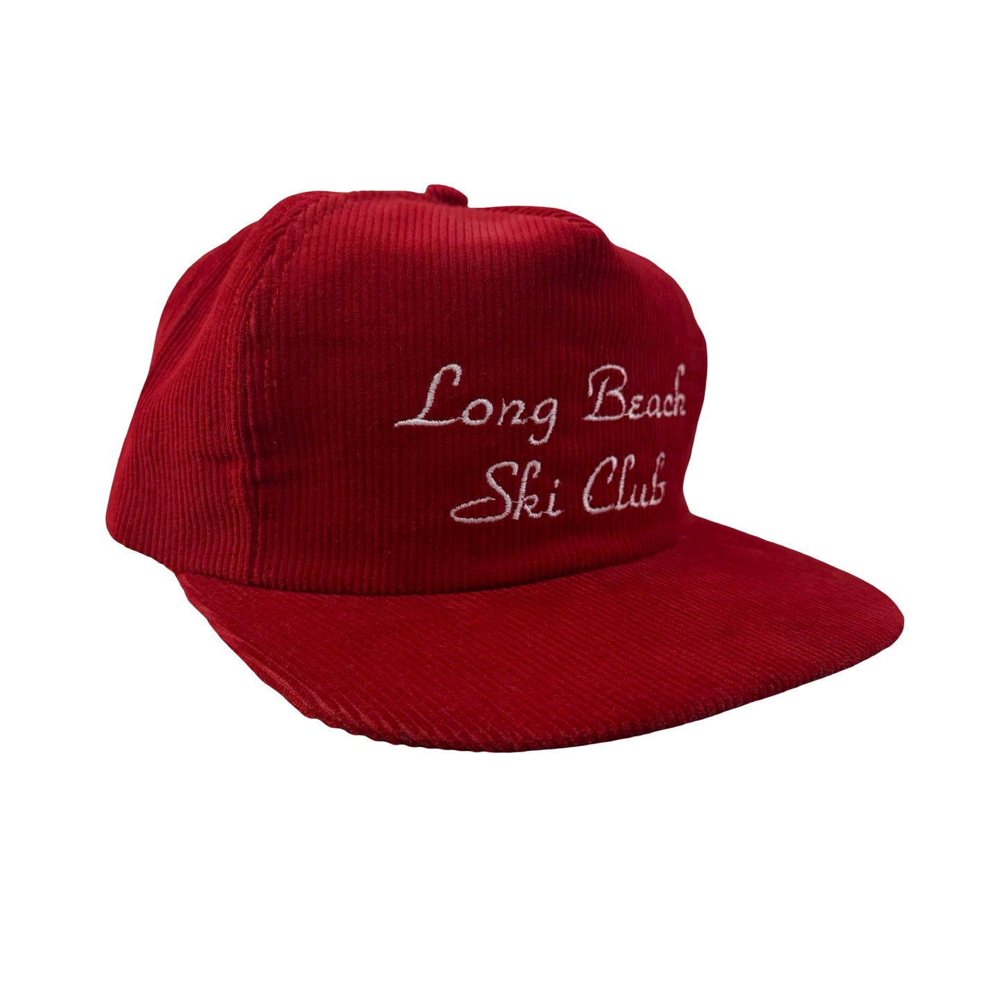 Vintage Long Beach Ski Club Corduroy Hat