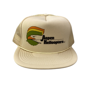 Vintage Trucker Hat - Aspen Helicopters Oxnard, California