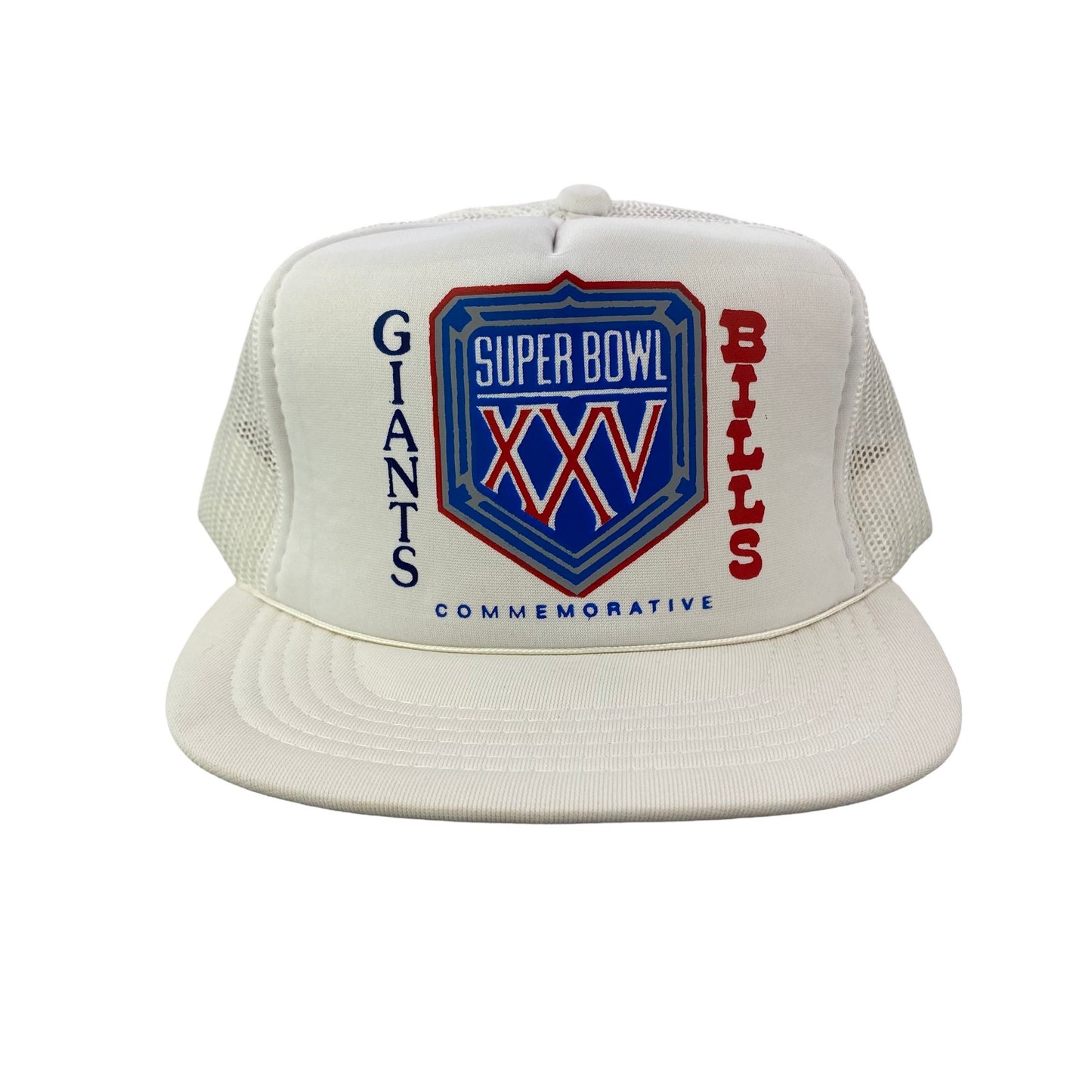 Vintage 90s 1991 New York Giants vs Buffalo Bills - Super Bowl XXV Hat