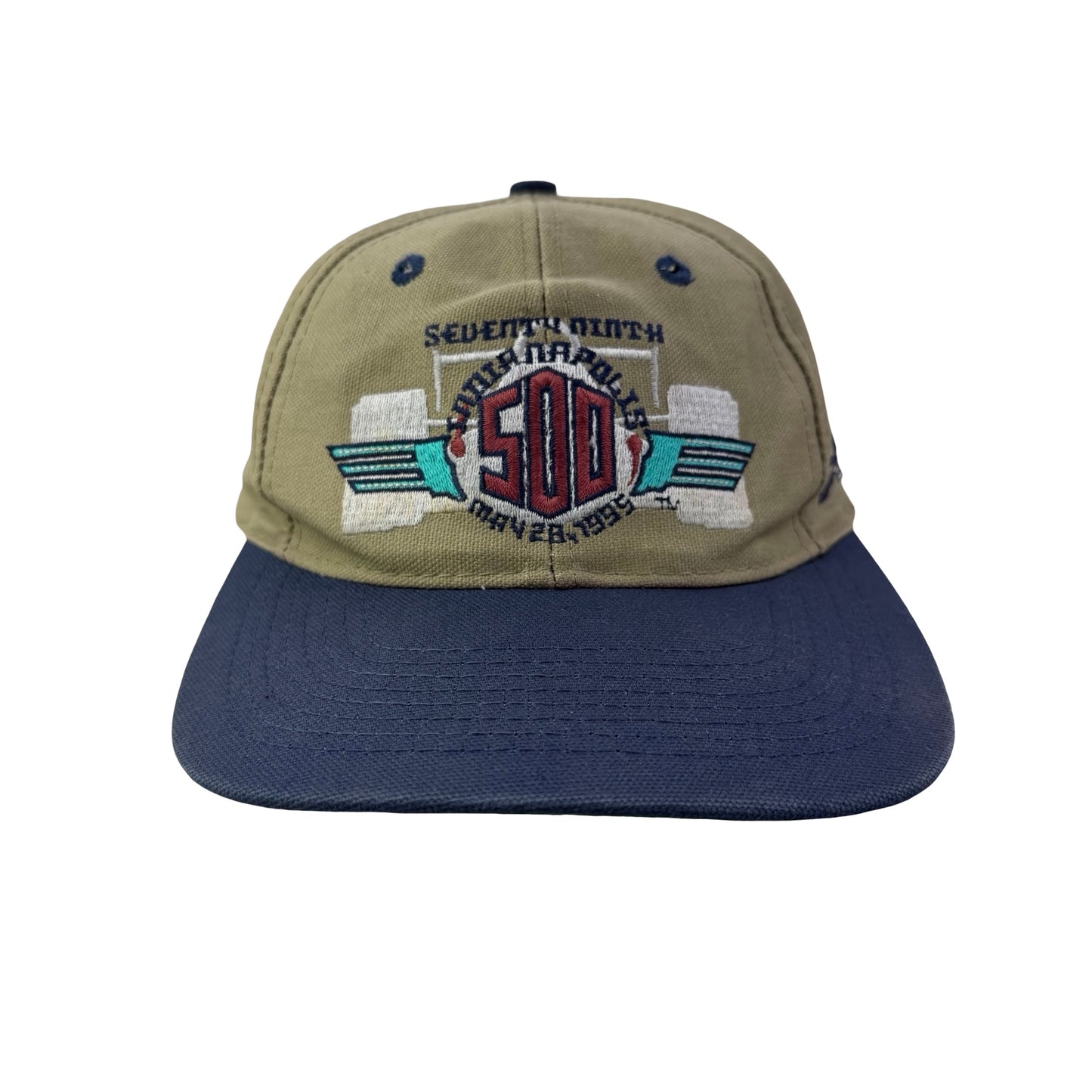 Vintage 90s 1995 Indy 500 Racing Logo Athletic Hat