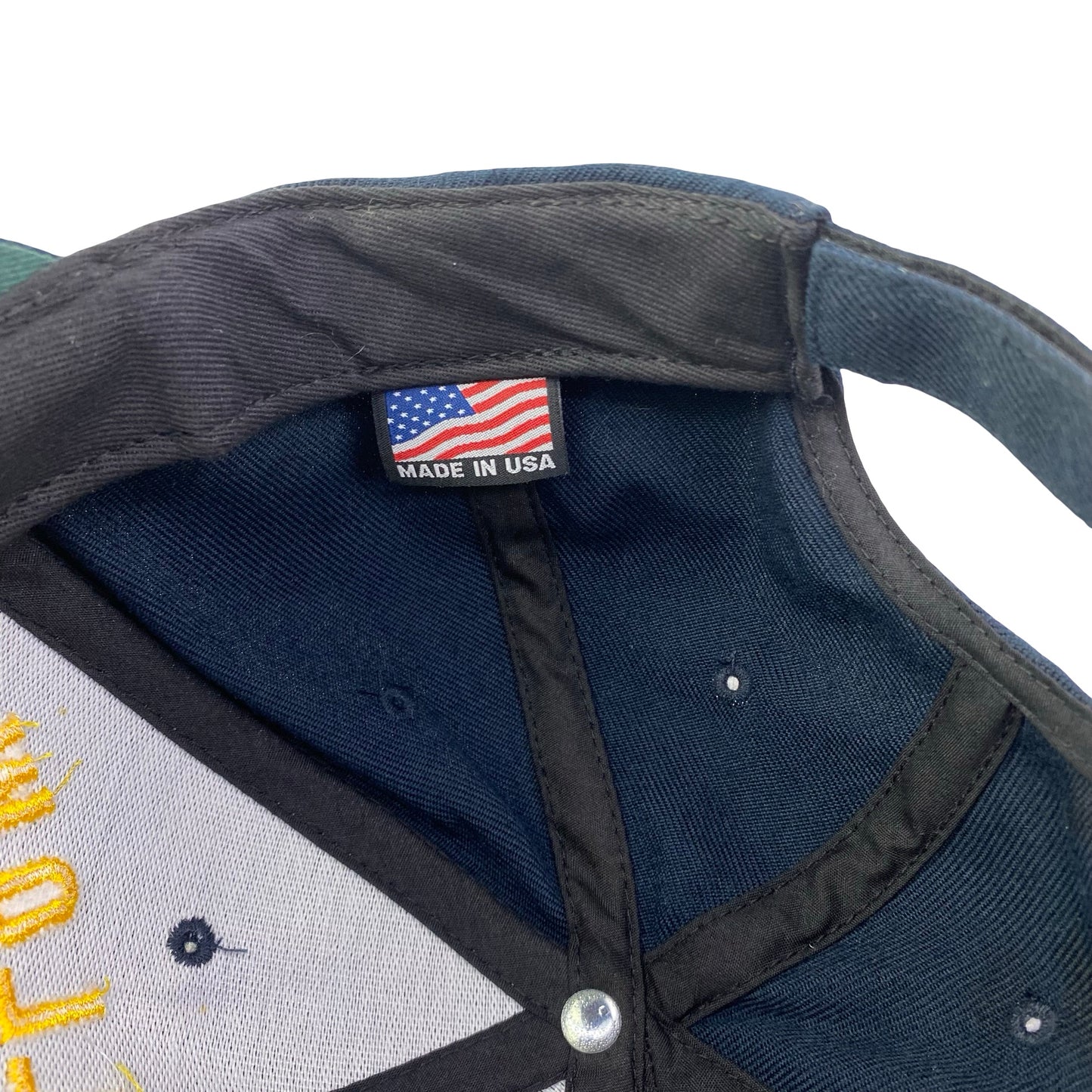 Vintage USS Bellflower BB-17 - US Navy Naval Military Ship Veteran Hat