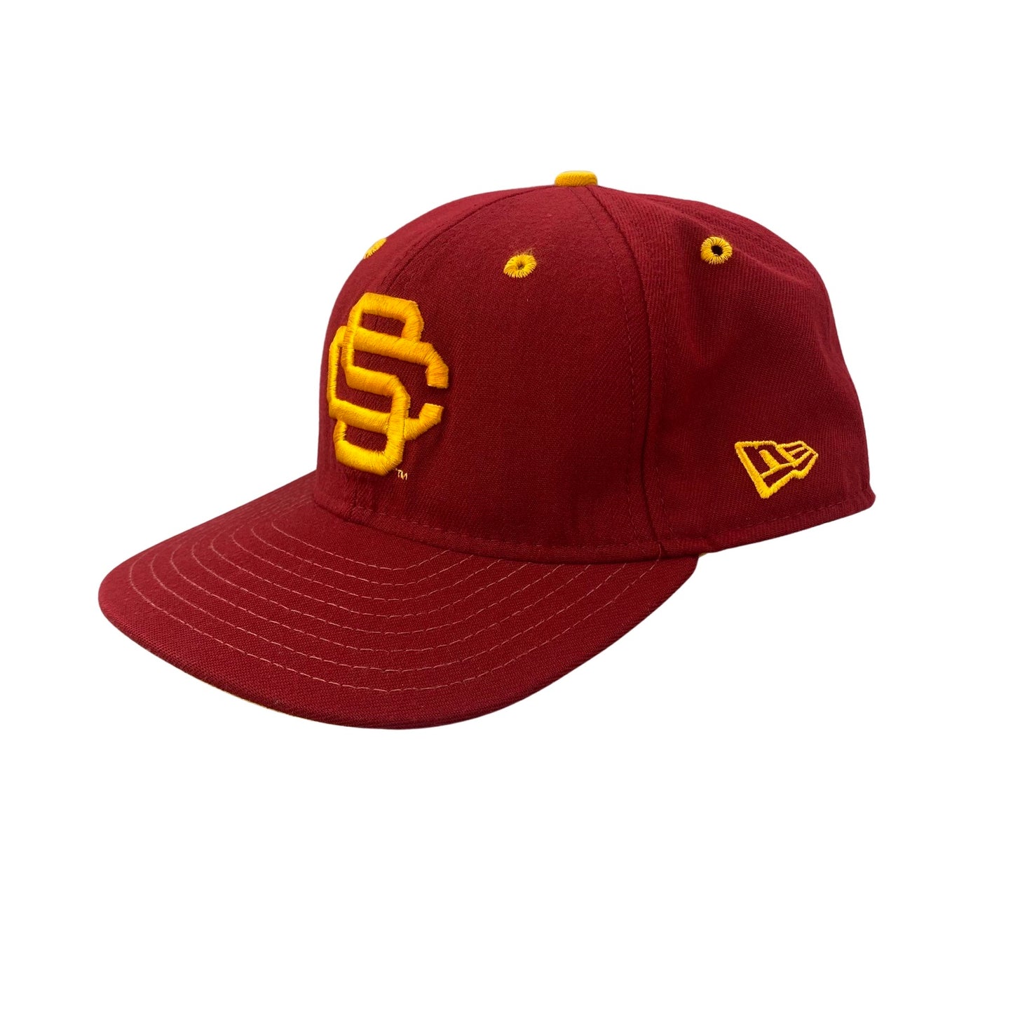 USC Trojans College Baseball Fitted Hat - 7 1/2