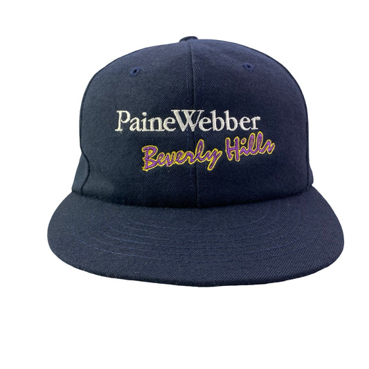 Vintage Paine Webber Beverly Hills Hat - C