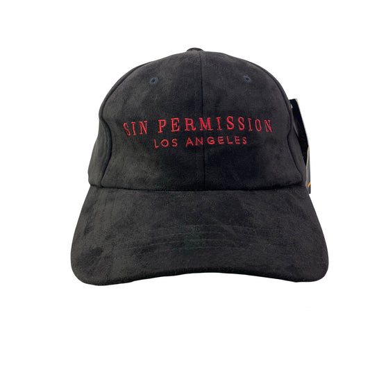 Sin Permission Los Angeles Suede Hat