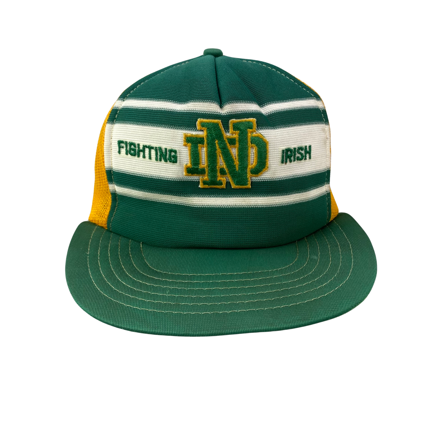 Vintage 80s Notre Dame Fighting Irish College Hat