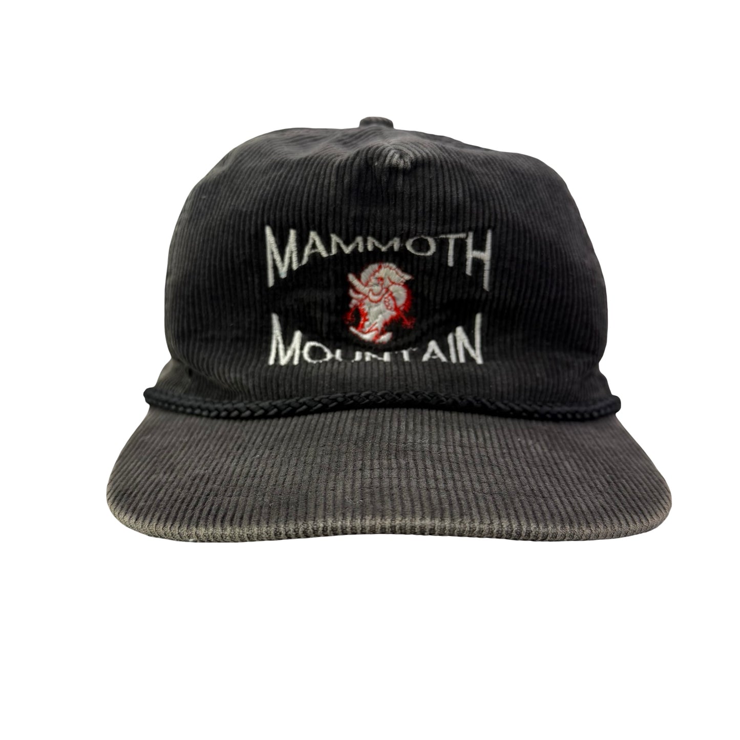 Vintage 90s Mammoth Mountain Corduroy Hat
