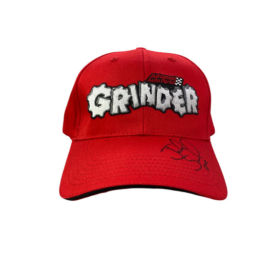 Monster Jam Grinder Autographed Hat - B