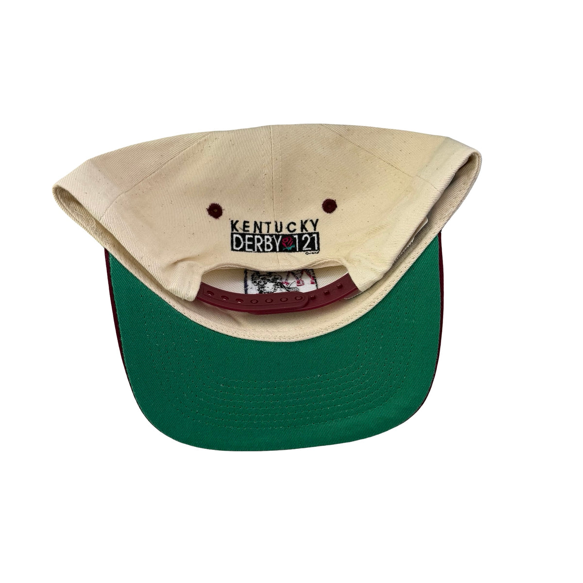 Vintage 90s Kentucky Derby Horse Racing Hat