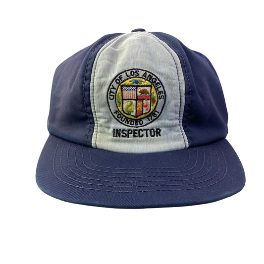 Vintage LA Los Angeles Inspector Hat