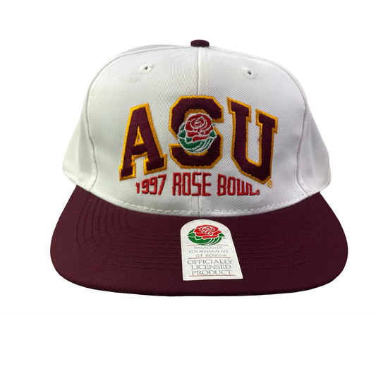 Vintage 90s 1997 Arizona St Sun Devils (ASU) Rose Bowl College Football Hat