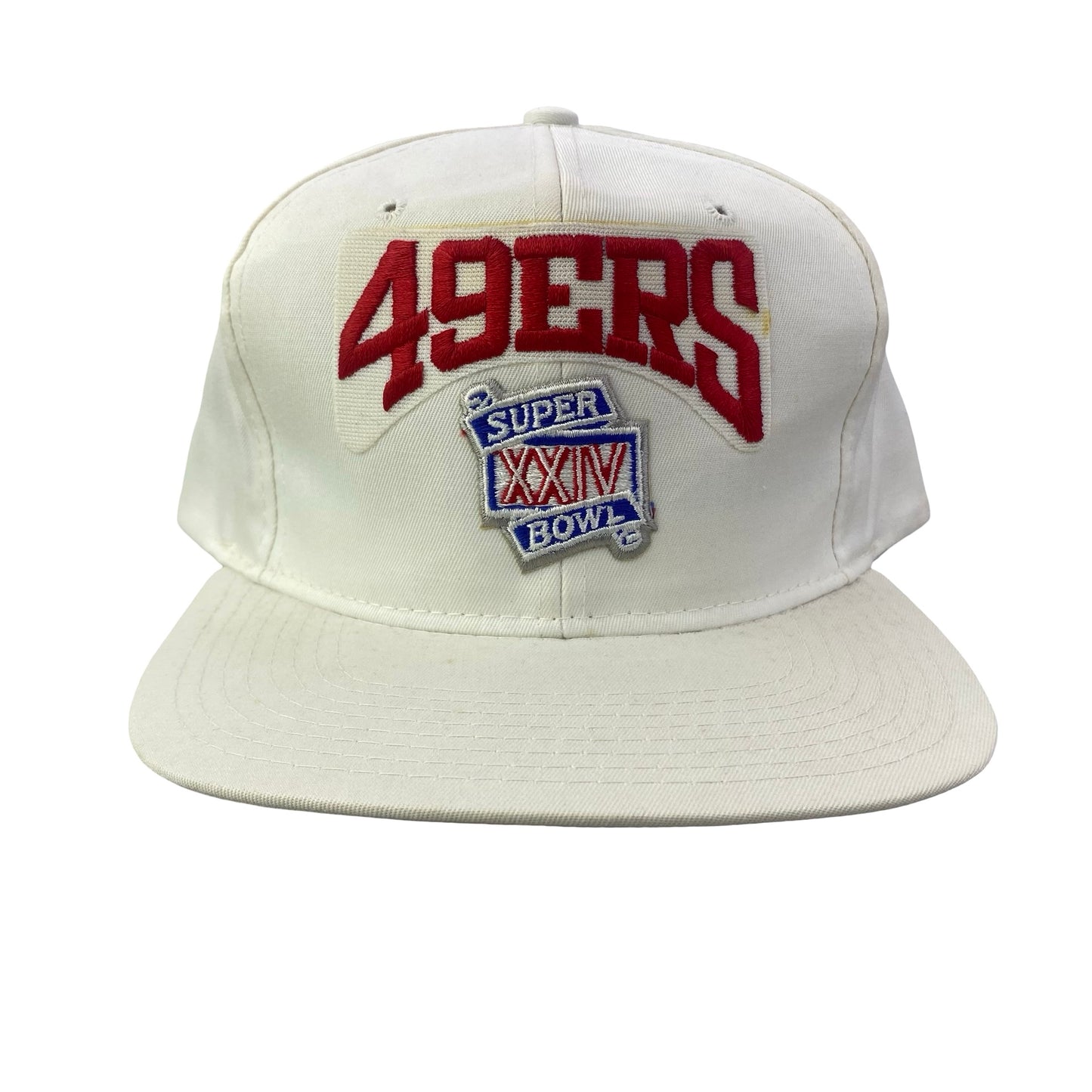 Vintage 90s 1990 San Francisco 49ers Super Bowl XXIV Starter Hat