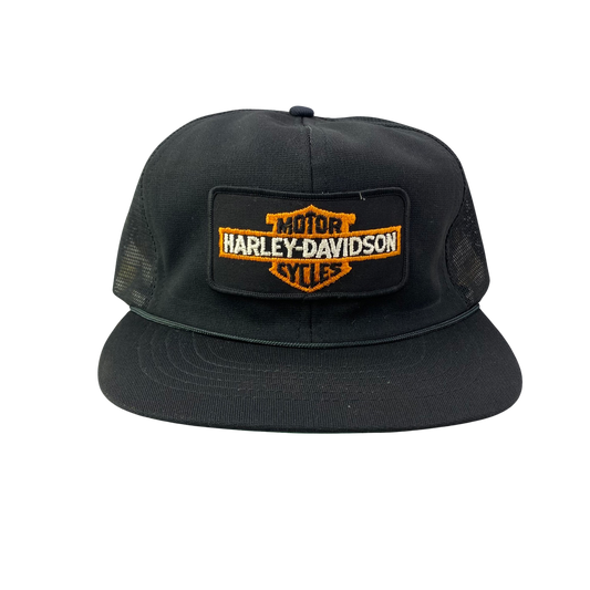 Vintage 80s 90s Hat - Harley Davidson Motorcycles