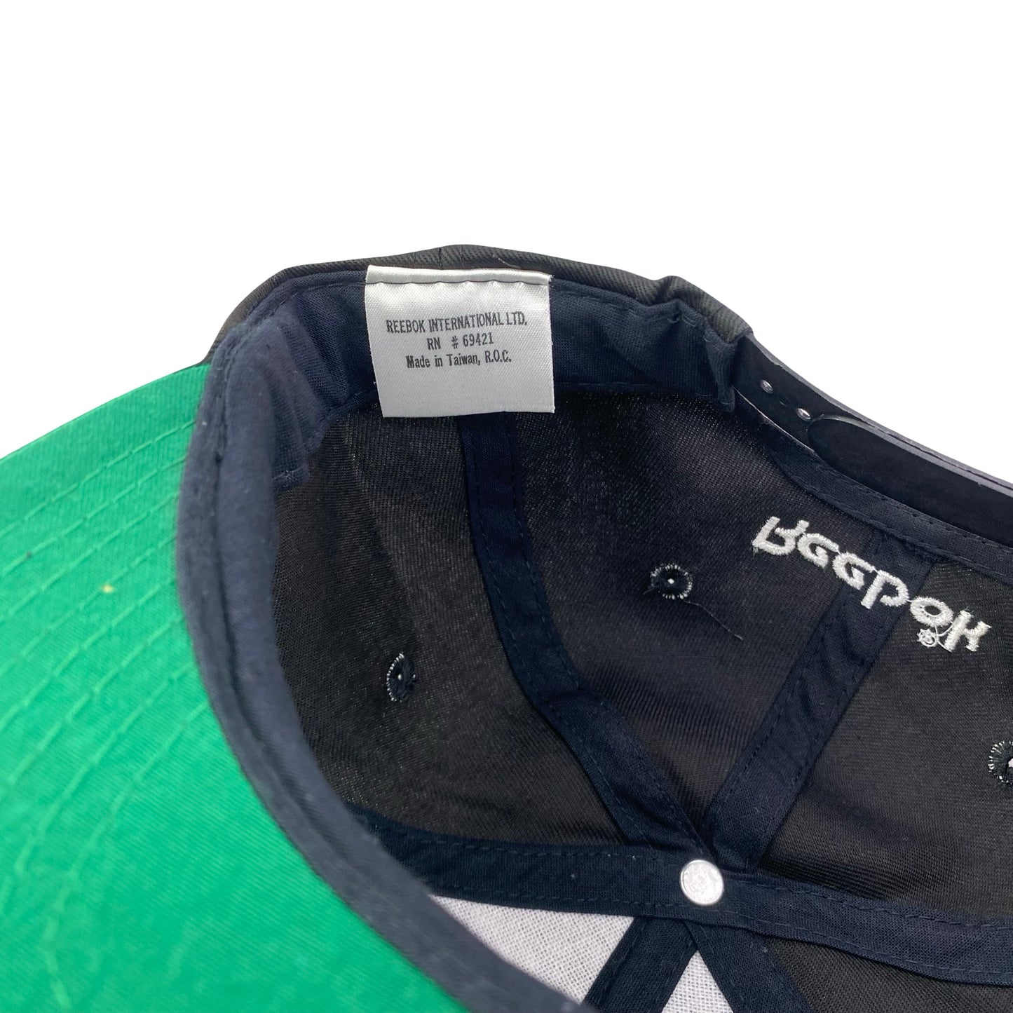 Vintage 90s Reebok x Life Is Short Play Hard Hat