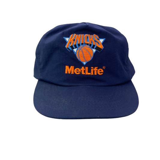 Vintage 90s New York Knicks x Met Life Promo Hat