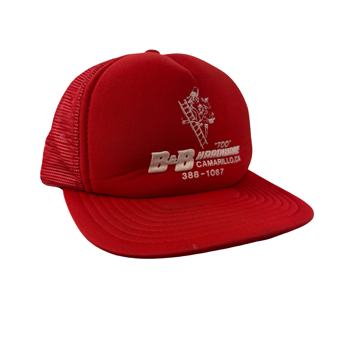 Vintage 90s B&B Hardware Camarillo California Trucker Hat