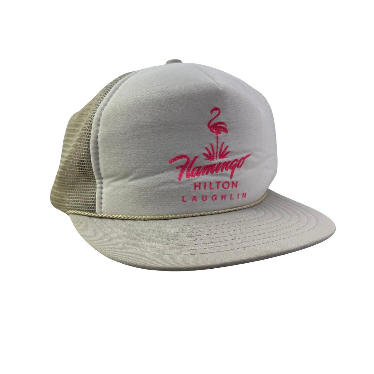 Vintage 80s 90s Flamingo Hilton Hotel Laughlin Las Vegas Hat