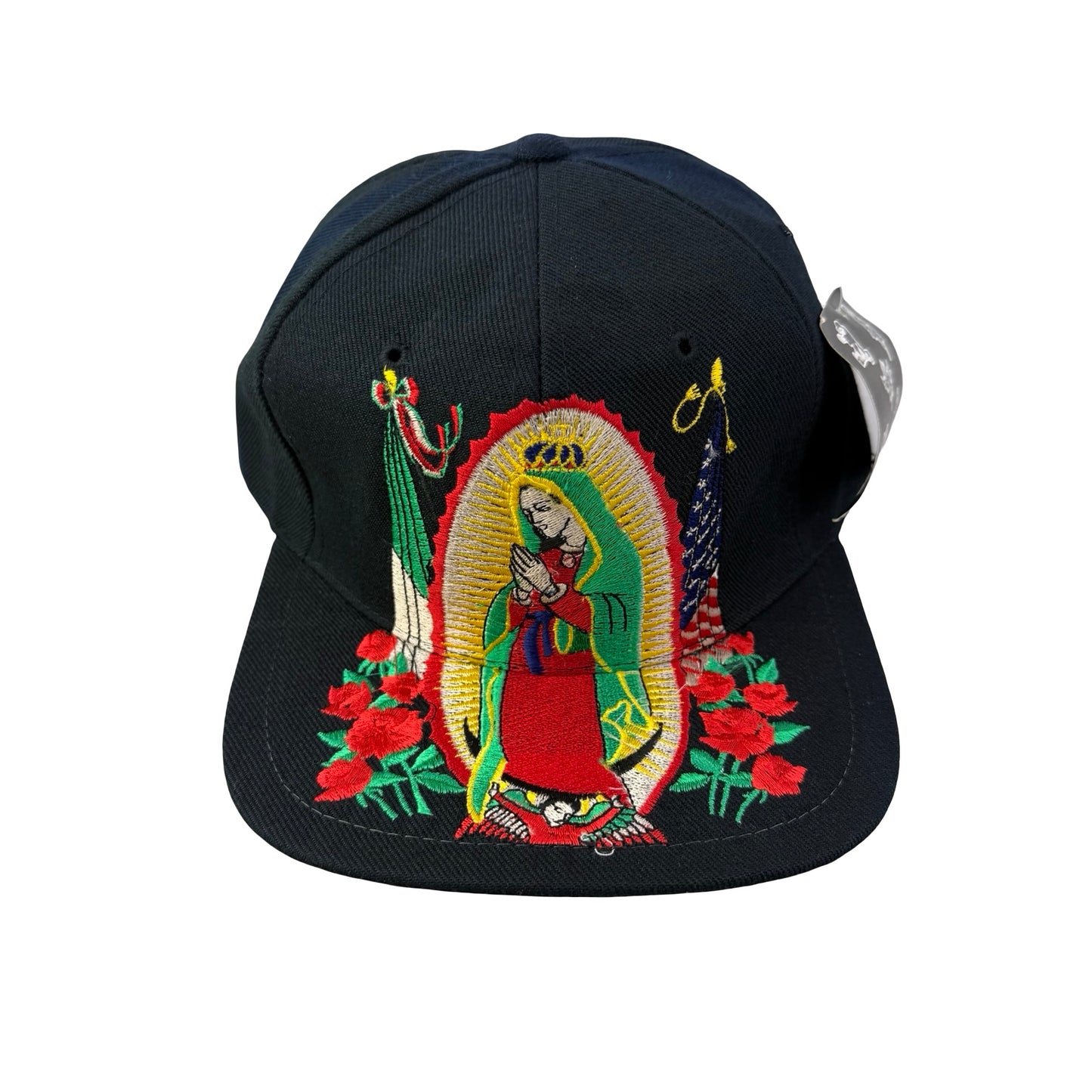 Vintage 90s Our Lady of Guadalupe Hat
